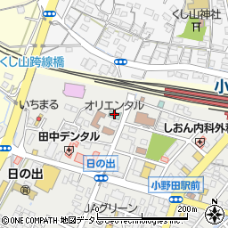 小野田オリエンタルホテル周辺の地図