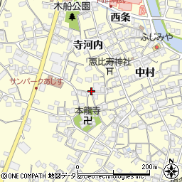山口県山口市阿知須（北祝）周辺の地図