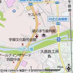 愛媛県四国中央市川之江町912周辺の地図