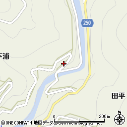徳島県吉野川市美郷下浦217周辺の地図