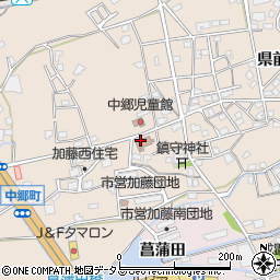 小松島市役所　小松島厚生福祉解放センター周辺の地図