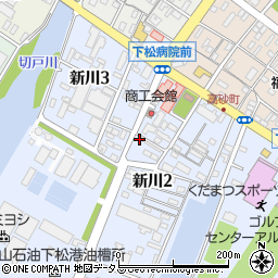 近鉄タクシー株式会社下松営業所配車室　事務所周辺の地図