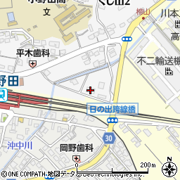 小野田変電所周辺の地図