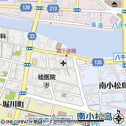 徳島県小松島市松島町周辺の地図