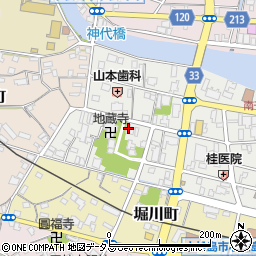 徳島新聞小松島専売所周辺の地図