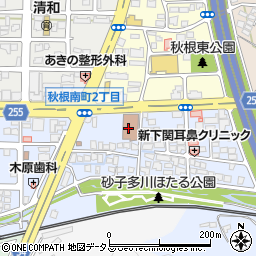 下関市勝山支所周辺の地図