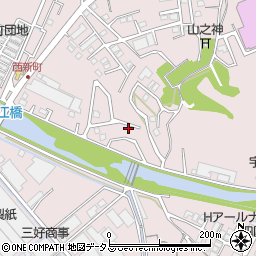 愛媛県四国中央市川之江町954-11周辺の地図
