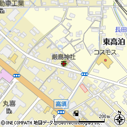 山口県山陽小野田市西高泊611-1周辺の地図