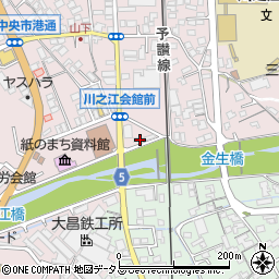 愛媛県四国中央市川之江町4084-2周辺の地図
