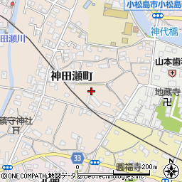 徳島県小松島市神田瀬町8周辺の地図
