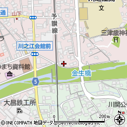 愛媛県四国中央市川之江町2130周辺の地図