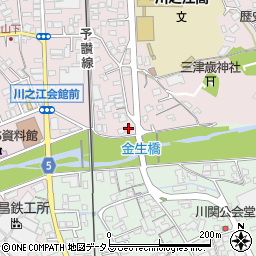 愛媛県四国中央市川之江町2136周辺の地図