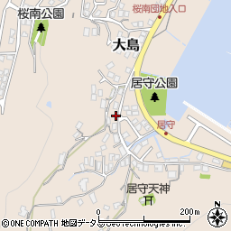 山口県周南市大島95-5周辺の地図