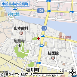 四国銀行小松島支店周辺の地図