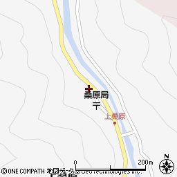 奈良県吉野郡下北山村上桑原880周辺の地図