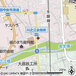 社団法人愛媛県紙パルプ工業会周辺の地図