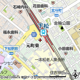 広島銀行下松支店 ＡＴＭ周辺の地図