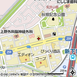 リサイクルマート下関店周辺の地図
