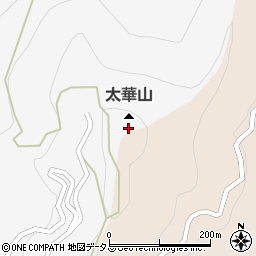 太華山周辺の地図