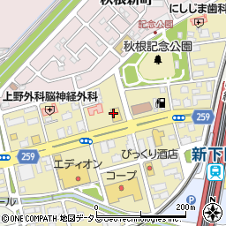 リサイクルマート下関店周辺の地図