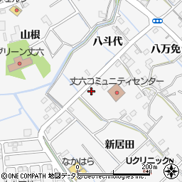 徳島県徳島市丈六町八万免2周辺の地図