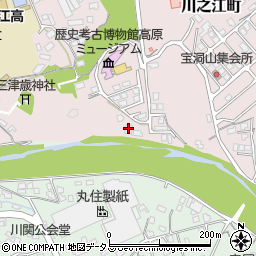 愛媛県四国中央市川之江町2220周辺の地図