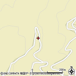 徳島県三好市池田町白地フコヲヘ187周辺の地図