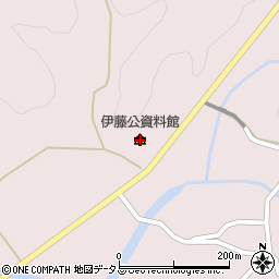 伊藤公資料館周辺の地図