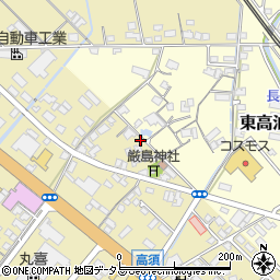 山口県山陽小野田市西高泊606周辺の地図