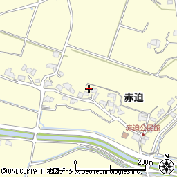 山口県山口市阿知須赤迫周辺の地図