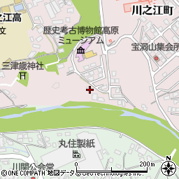 愛媛県四国中央市川之江町2218-1周辺の地図