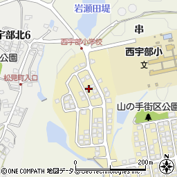 山口県宇部市山の手町128周辺の地図