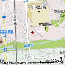 愛媛県四国中央市川之江町2147周辺の地図