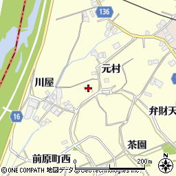 徳島県小松島市前原町元村13周辺の地図