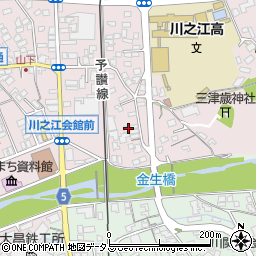 愛媛県四国中央市川之江町2115周辺の地図
