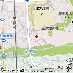 愛媛県四国中央市川之江町2147-6周辺の地図