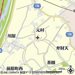 徳島県小松島市前原町元村27-2周辺の地図