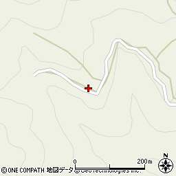 徳島県吉野川市美郷上戸峯71周辺の地図