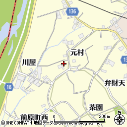 徳島県小松島市前原町元村25周辺の地図