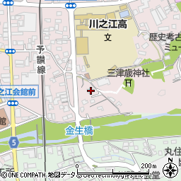 愛媛県四国中央市川之江町2149周辺の地図