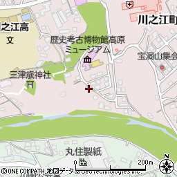愛媛県四国中央市川之江町2218-2周辺の地図
