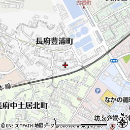 山口県下関市長府豊浦町3-17周辺の地図