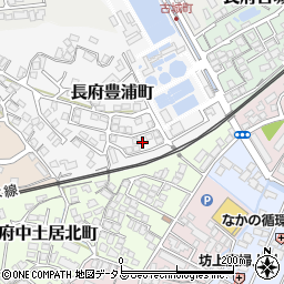 山口県下関市長府豊浦町3-18周辺の地図