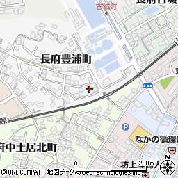 山口県下関市長府豊浦町3-19周辺の地図