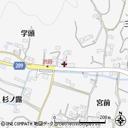 徳島県徳島市渋野町学頭45周辺の地図