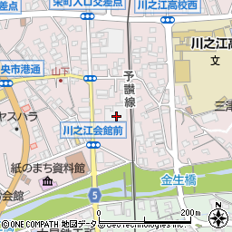愛媛県四国中央市川之江町2078周辺の地図