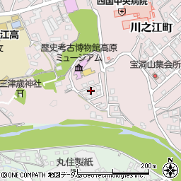 愛媛県四国中央市川之江町2217周辺の地図