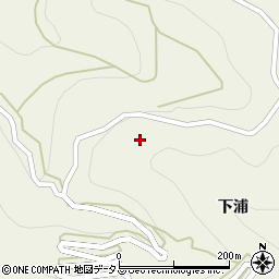 徳島県吉野川市美郷下浦318周辺の地図