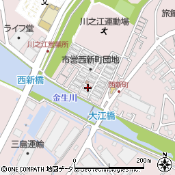 愛媛県四国中央市川之江町618周辺の地図