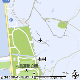 山口県防府市向島本村10077周辺の地図